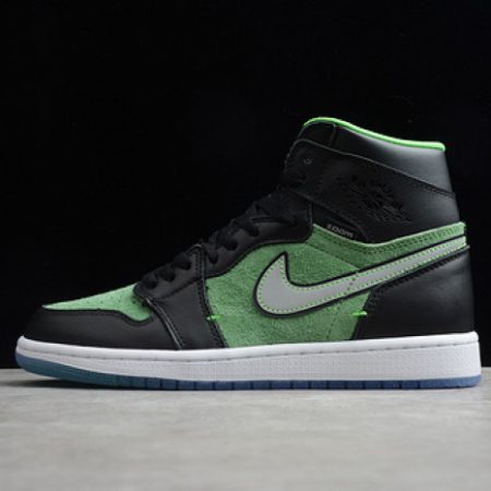 AIR JORDAN 1 HIGH ZOOM RAGE GREEN CK6637- 002 - Image 2