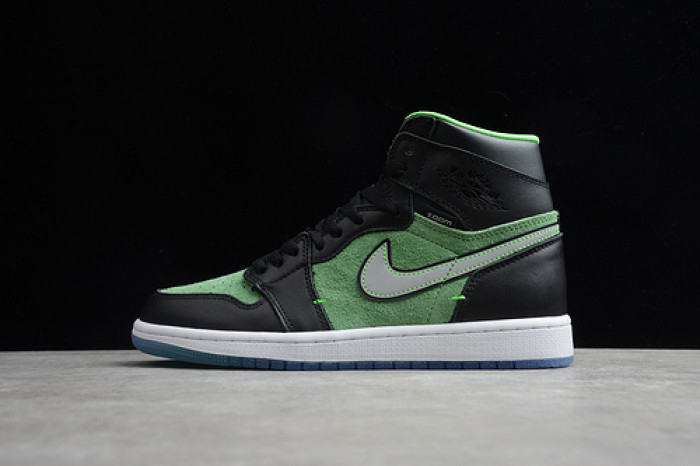 AIR JORDAN 1 HIGH ZOOM RAGE GREEN CK6637- 002 - Image 2
