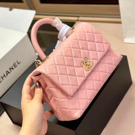 Chanel Coco Handle Bag Small Mirror Version 10A - Image 7