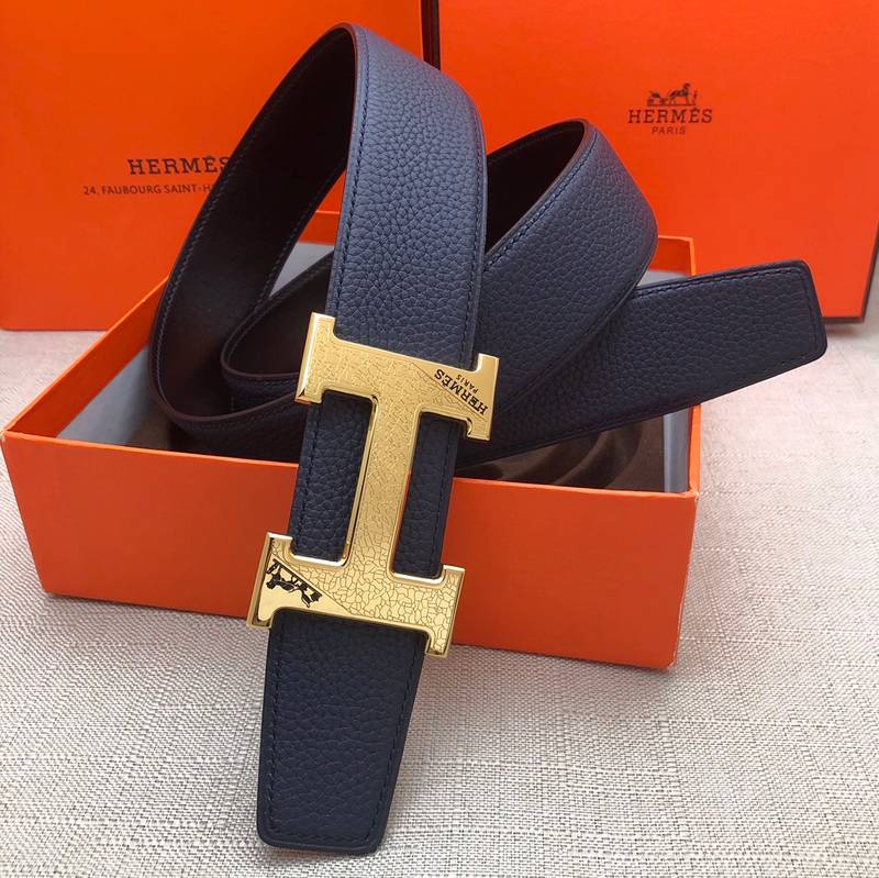 Hermes H Belt Buckle & Reversible Black For Women, Women Belt 380MM - Image 6