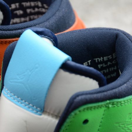 Air Jordan 1 Mid SE Fearless Melody Ehsa CQ7629-100 - Image 13