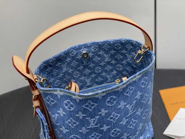 LV All In BB Monogram Denim Bag