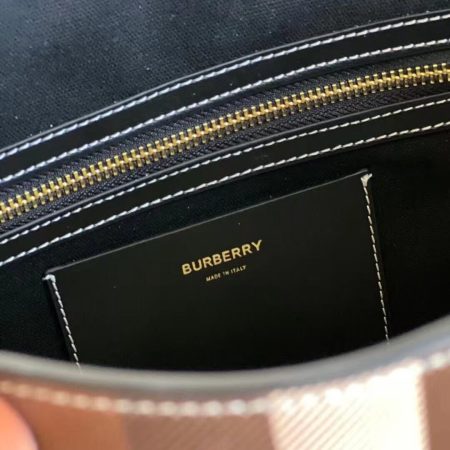 Burberry Medium Check Tote - Image 9