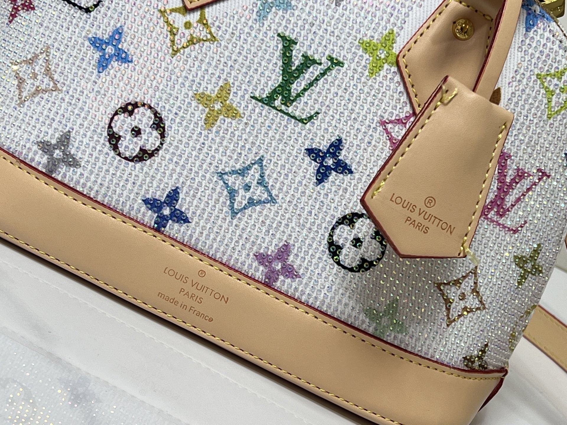 LV x TM Alma BB Shiny Handbag - Image 3