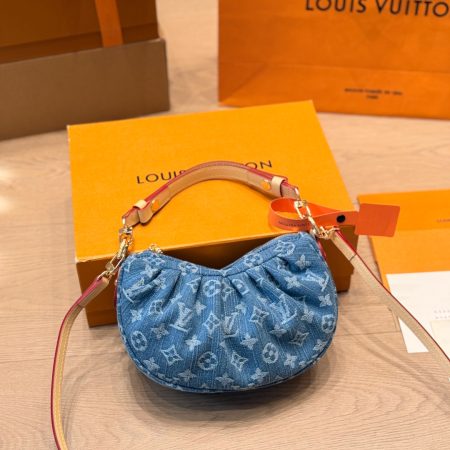 LV Pochette Valley Monogram Denim Bag - Image 6