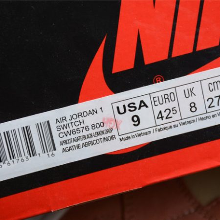 AIR JORDAN 1 HIGH SWITCH PEACH CW6576-800 - Image 14