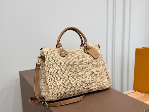 LV's New Straw Bag