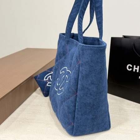 Chanel Denim Tote Bag - Image 3