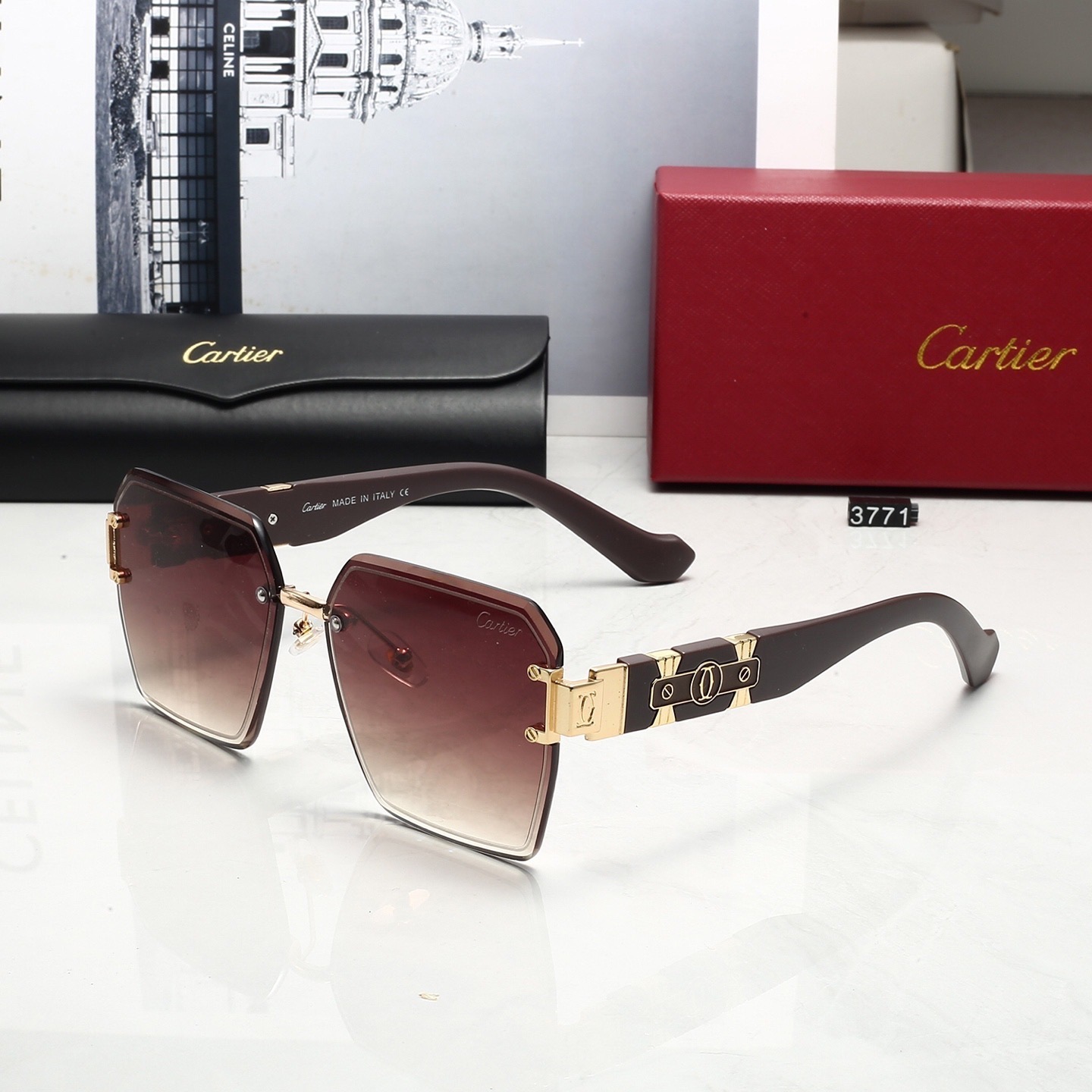 Cartier Fashionable Sunglasses - Image 5