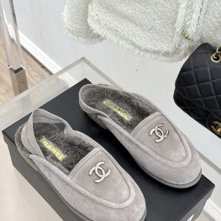 Chanel Fall/Winter Fuzzy Slippers