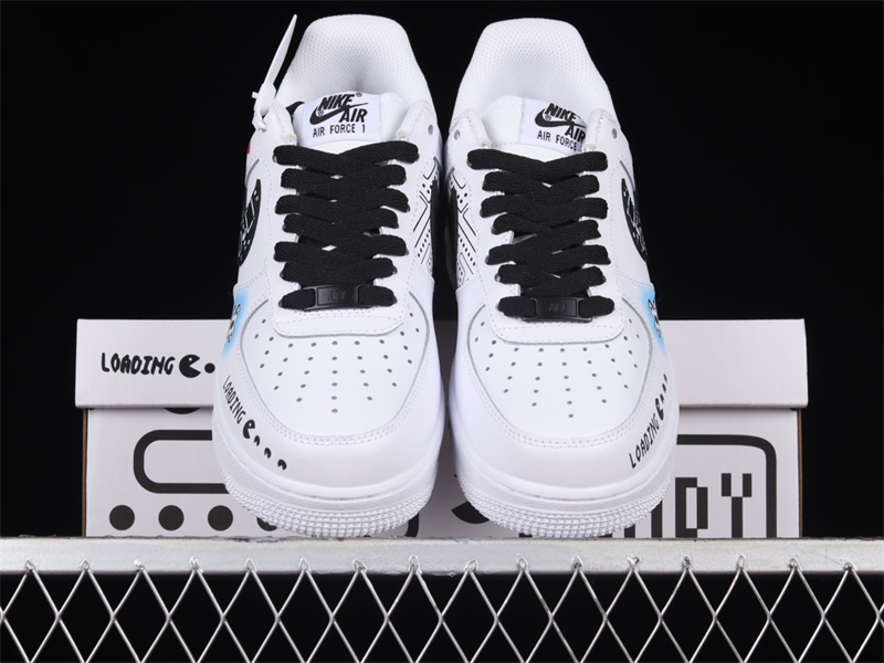 Air Force1 07 Low (GS) video game graffiti low-top casual sneakers CW2288-228 - Image 4
