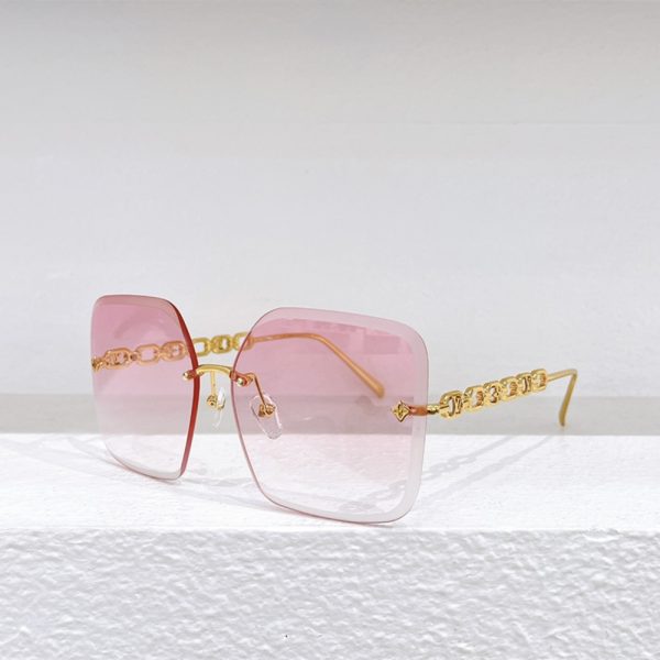 LV Square Irregular Sunglasses Top Quality