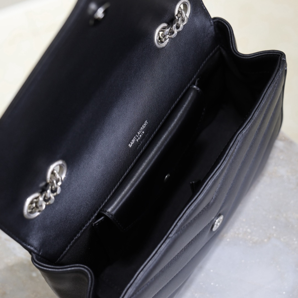 YSL LOULOU Small Quilted Leather Bag 10A