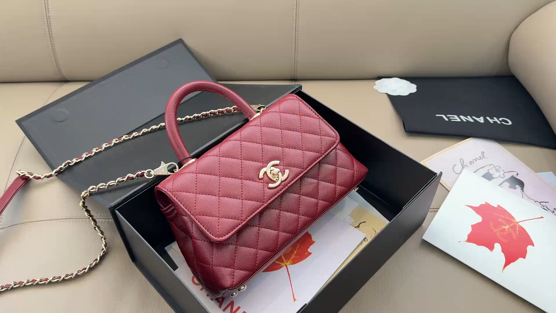 Chanel Coco Handle Bag - Image 1
