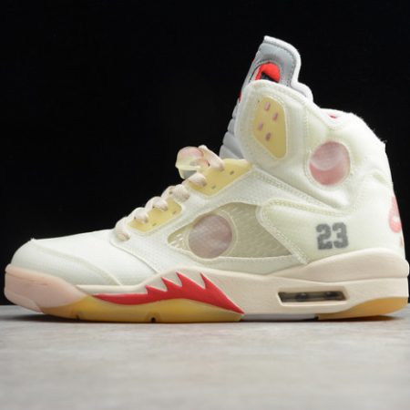 Off-White Air Jordan 5 ice cream colorway CT8480-002 - Image 16
