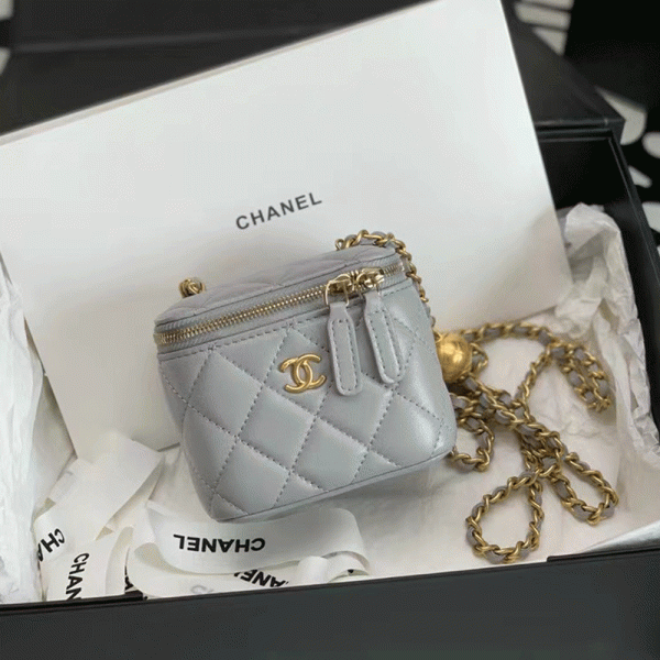 Chanel Golden-Ball Makeup Box