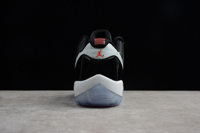 AIR JORDAN 11 RETRO LOW "INFRARED 23" black mens 528895-023 - Image 3