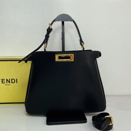 Fendi Medium Peekaboo Soft Handbag