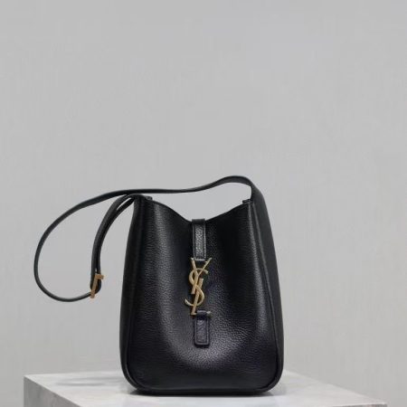 YSL Le 5 à 7 Leather Shoulder Bag - Image 3