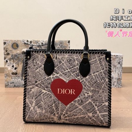Dior Woven Tote Bag - Image 1