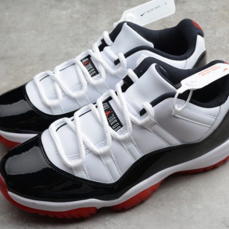 Air Jordan 11 Low White Bred AV2187-160 - Image 9