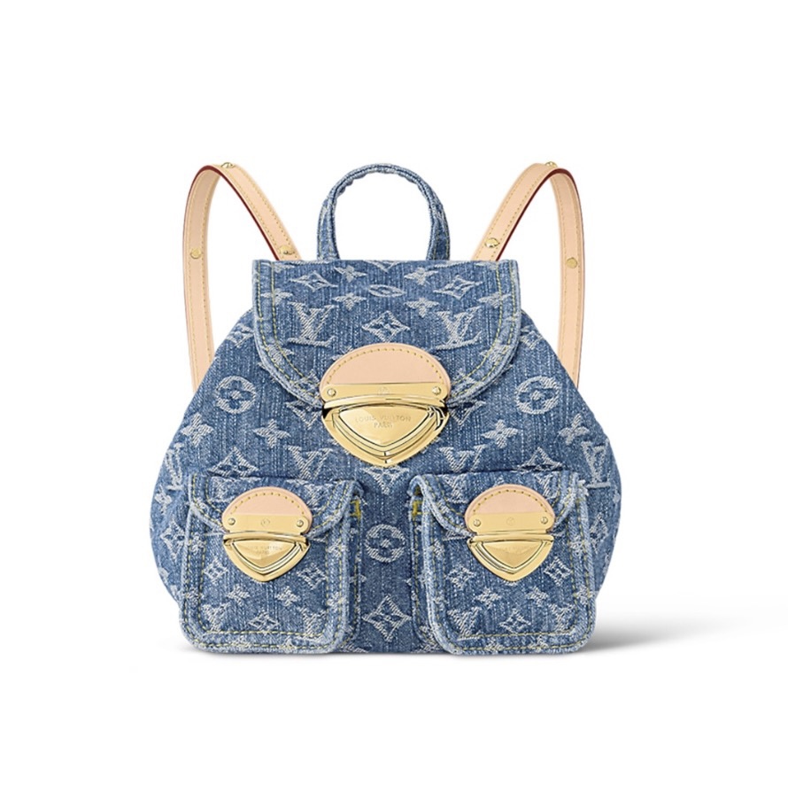 LV VENICE Denim Backpack M46836 - Image 1