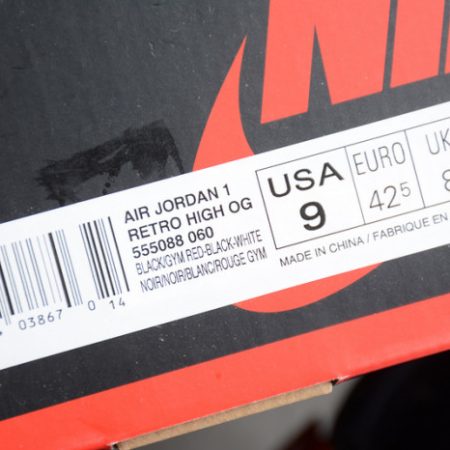 Air Jordan 1 High Black Satin 555088-060 - Image 11