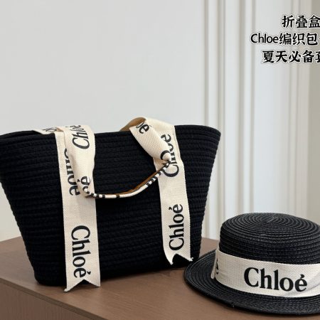 Chloe Knit Bag & Hat Set - Image 4