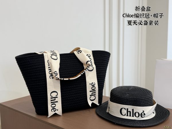 Chloe Knit Bag & Hat Set