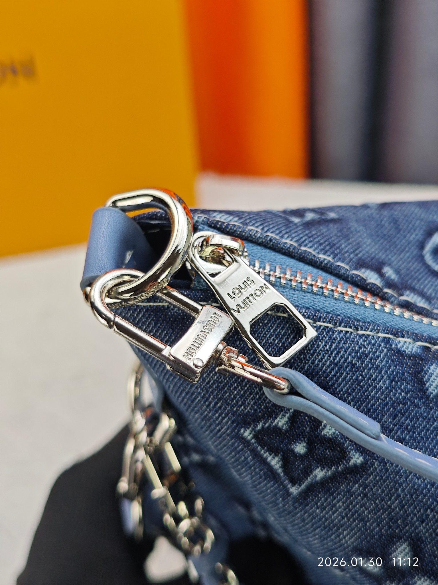 LV Express Denim Bag - Image 7
