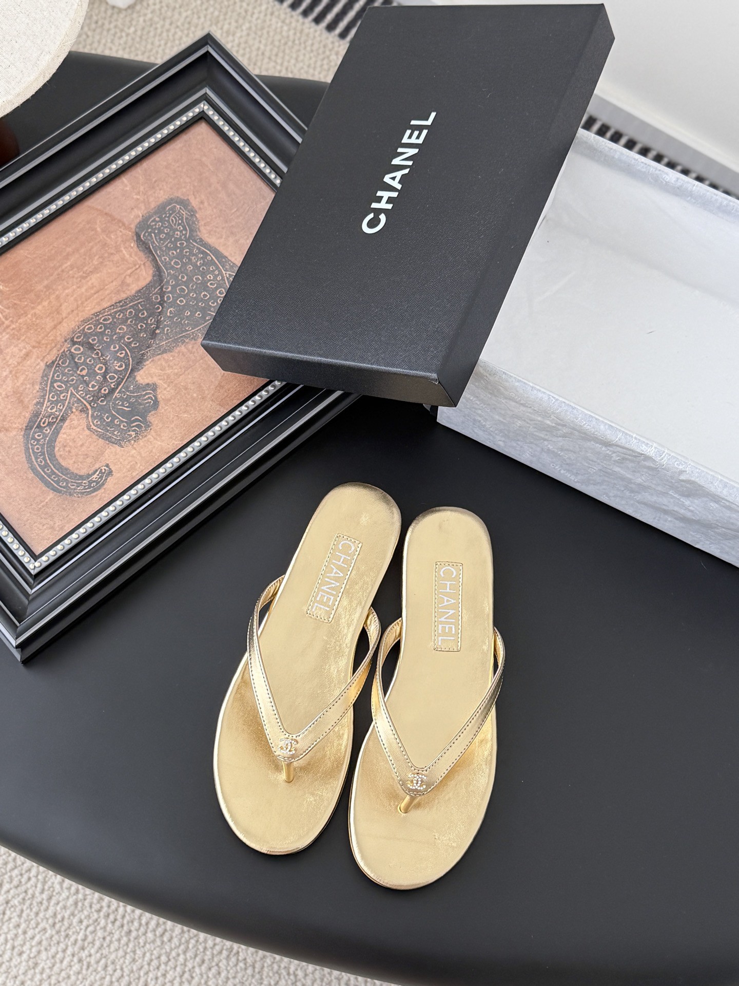 Chanel 25P Sandals - Image 2