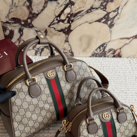 Gucci GG Supreme Ophidia GG Top Handle Bag