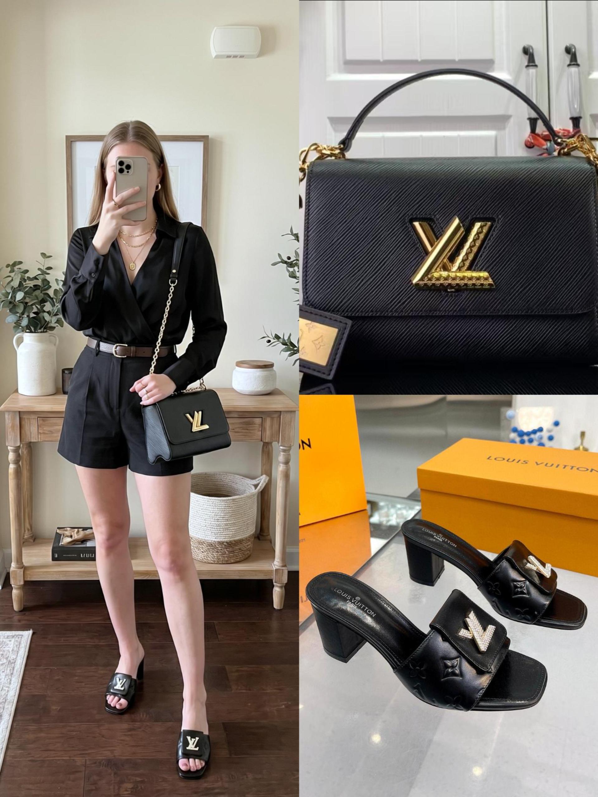 LV Shoes & Bag Set - Image 1