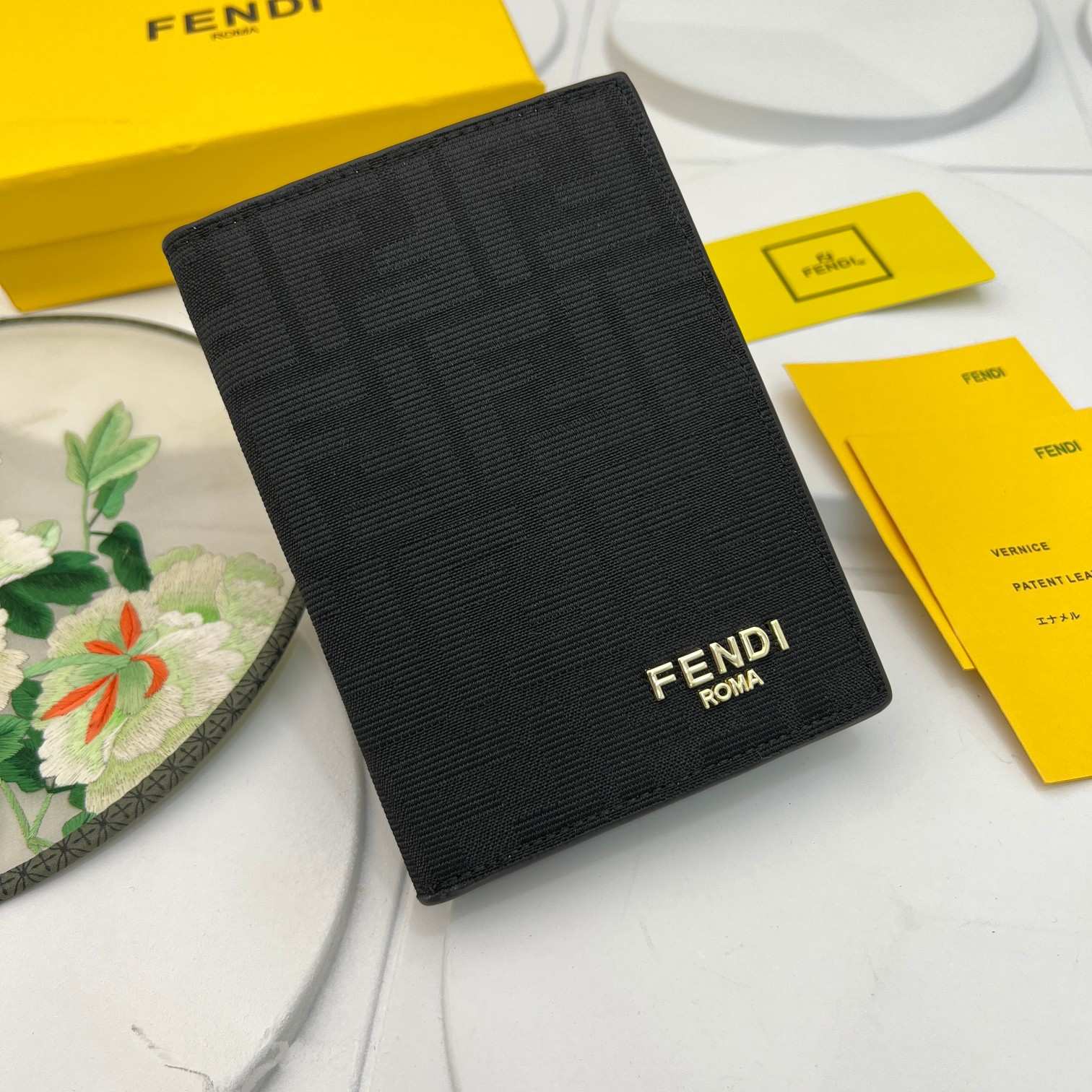FENDI Canvas&Leather Wallth - Image 2