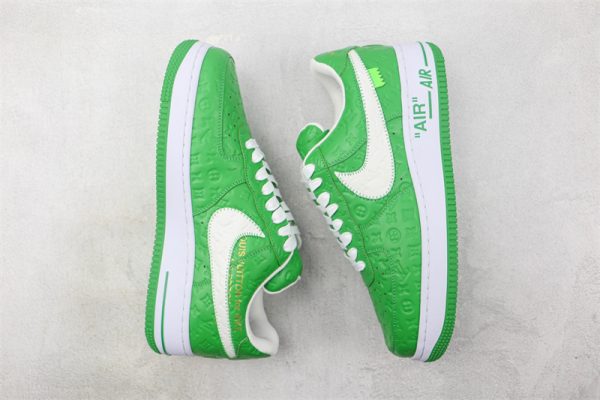 LV x Nike Air Force 1'07 LV8 Low "Green/white/LV Monogram"