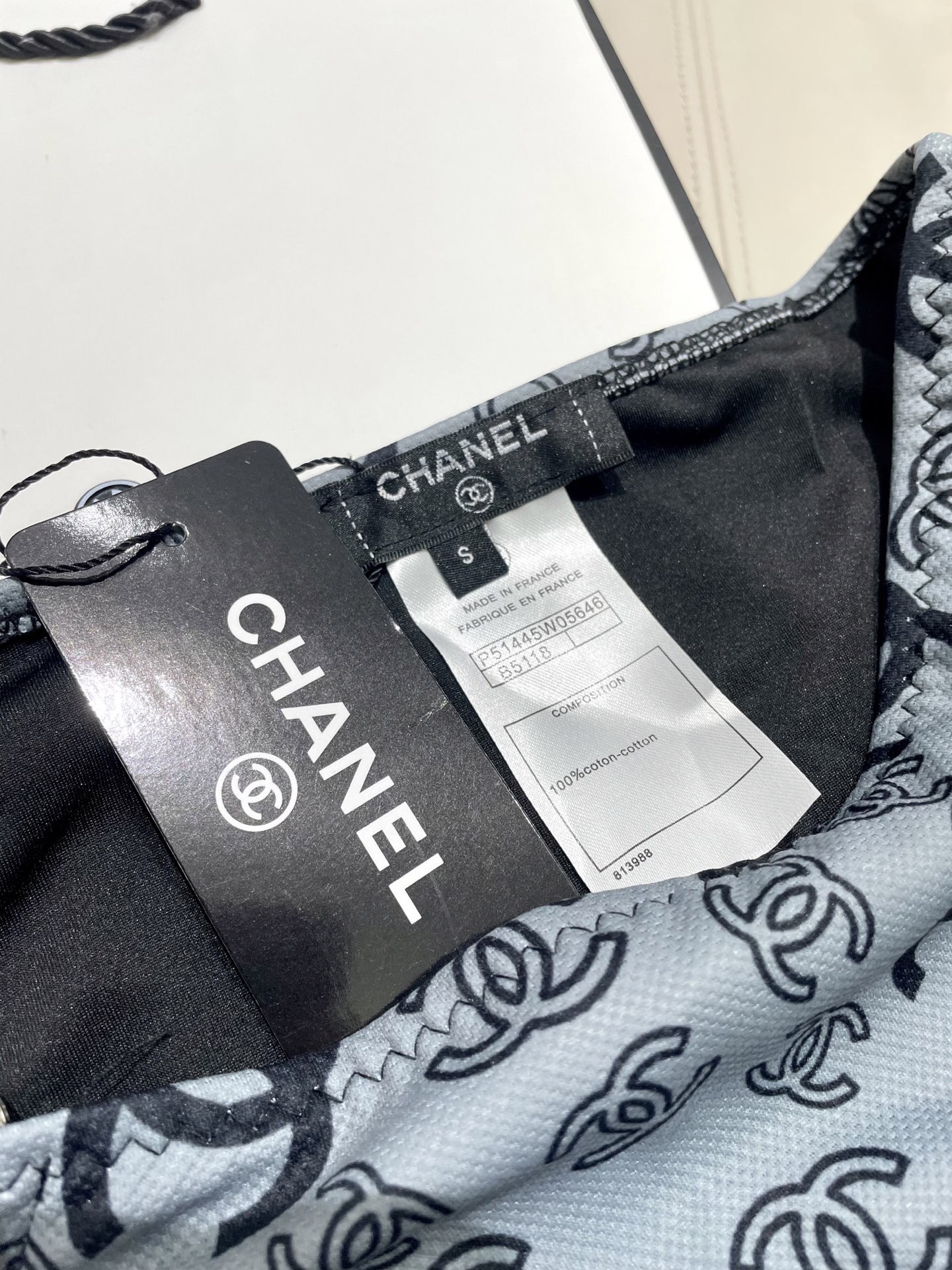 Chanel Two-Piece Swimsuit Swimwear - Image 12