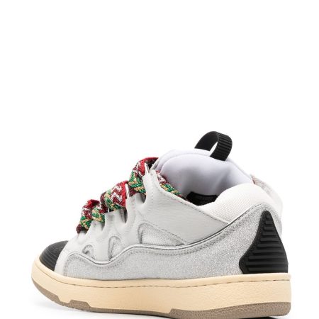Lanvin LEATHER CURB SNEAKERS - Image 2