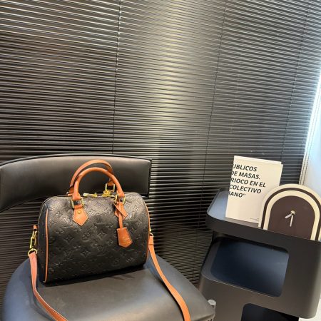 LV Embossed Pillow Bag - Image 2