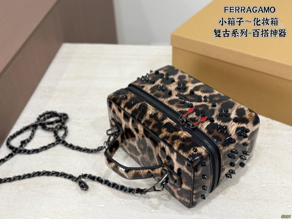 Ferragamo Leopard Vanity Box