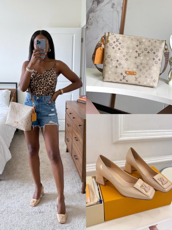LV Shoes & Bag Set