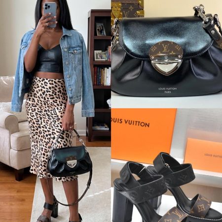 LV Shoes & Bag Set