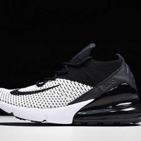 NIKE AIR MAX 270 FLYKNIT WHITE/BLACK AO1023-100 - Image 13