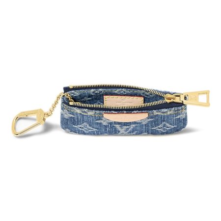 LV Denim Coin Wallet - Image 3