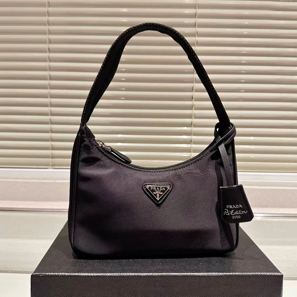 PRADA Re-Edition 2000 Hobo Handbag - Image 3