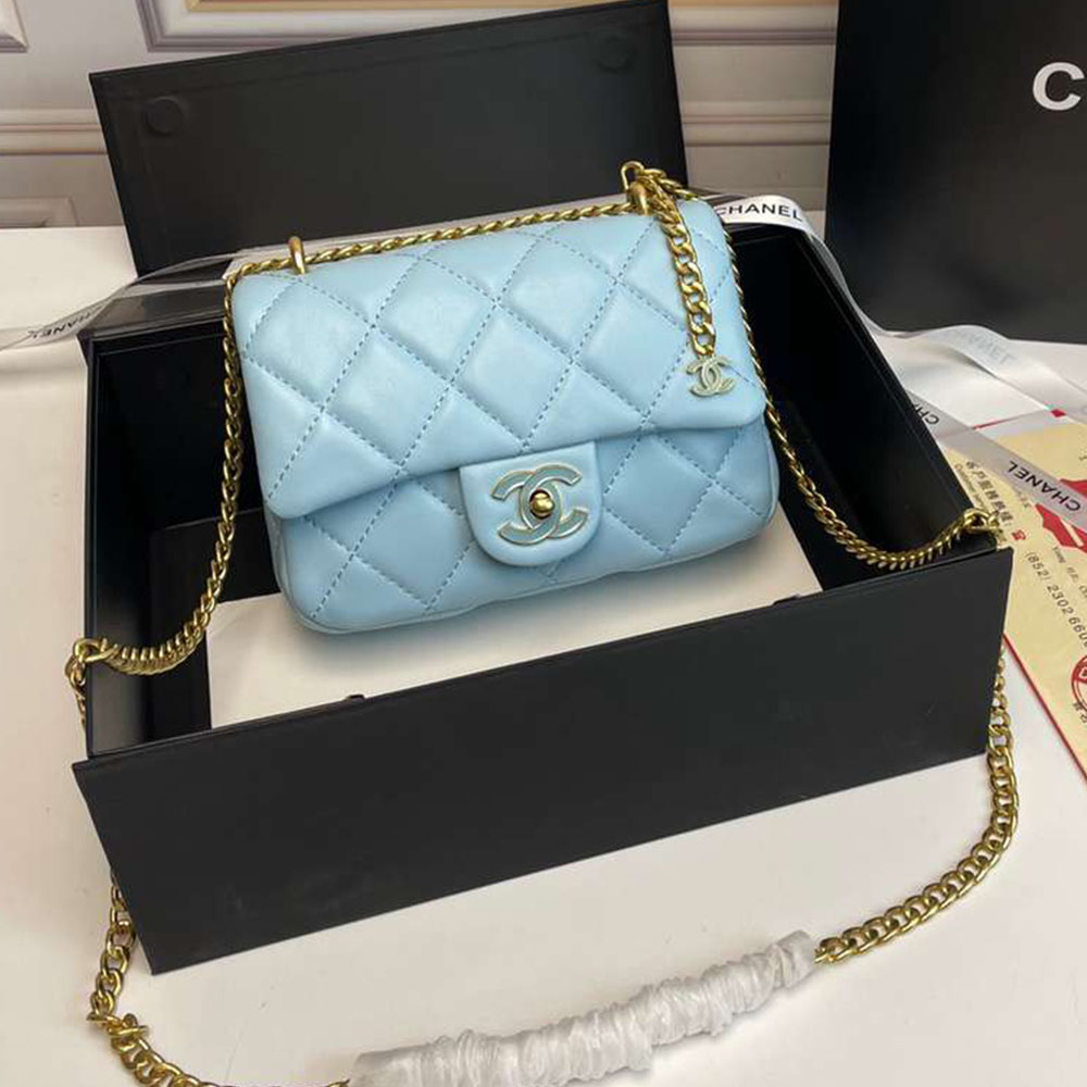 Chanel CC CF Enamel Buckle Bag - Image 3