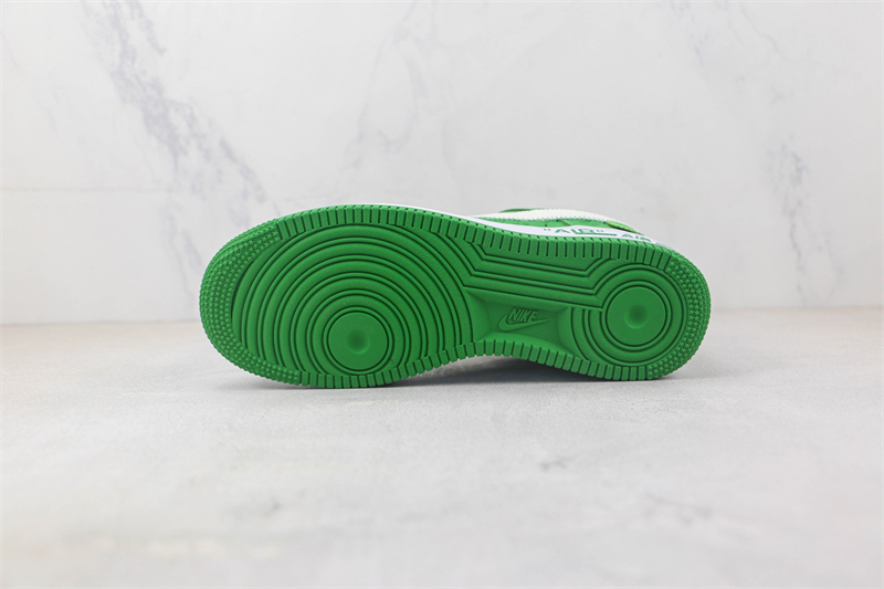 LV x Nike Air Force 1'07 LV8 Low "Green/white/LV Monogram" - Image 7