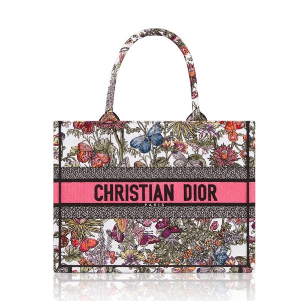 Dior Book Tote Bag Butterflies