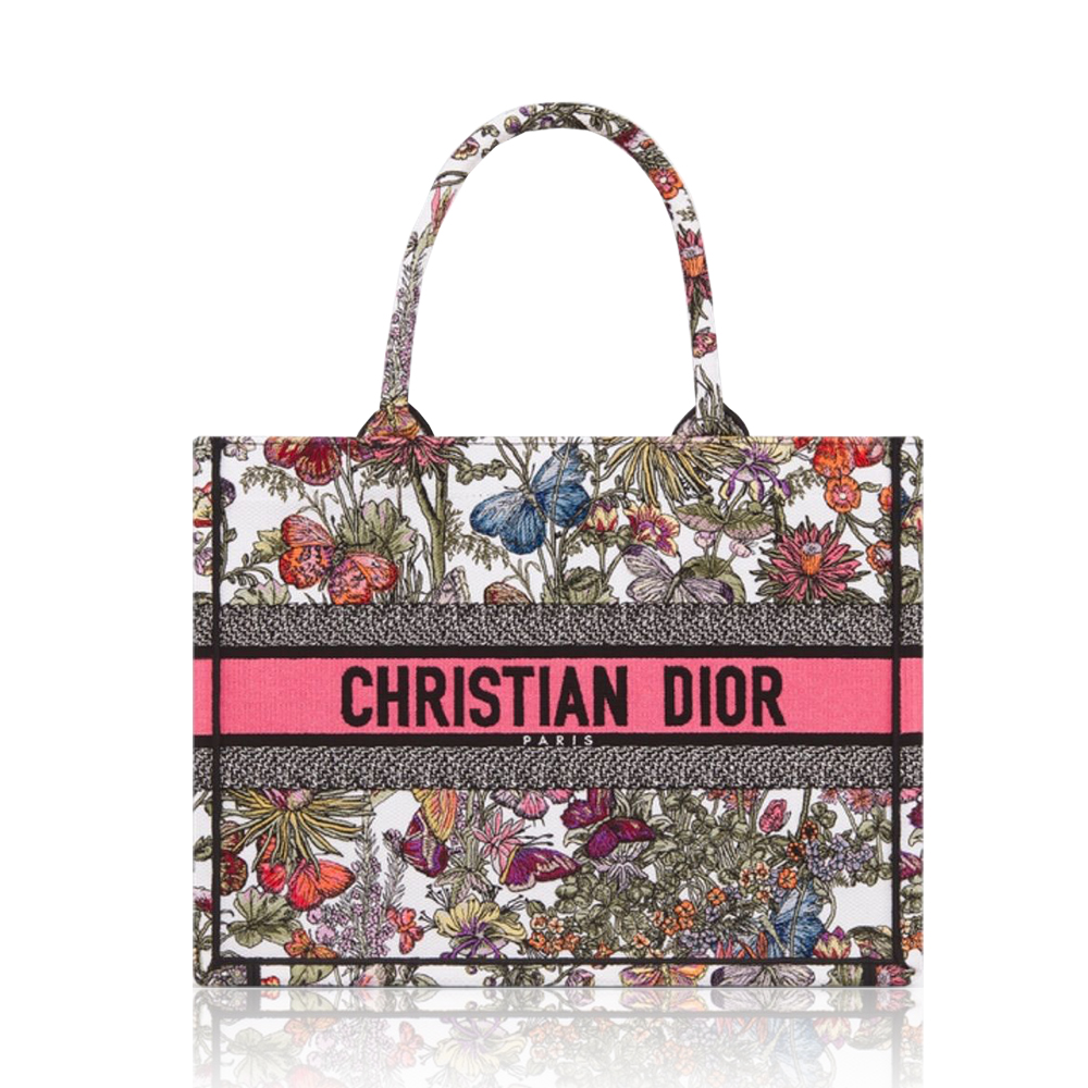Dior Book Tote Bag Butterflies - Image 1