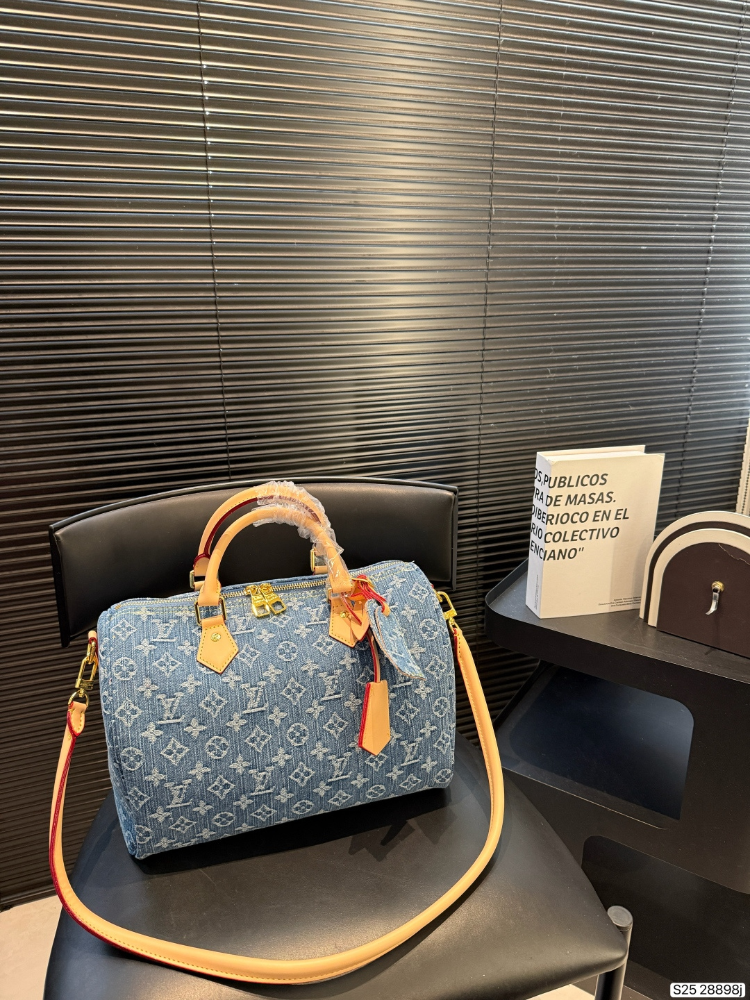 LV Denim Speedy 30 Hand bag - Image 4