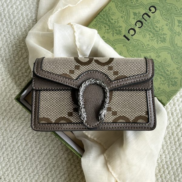 Gucci Dionysus Jumbo GG Super Mini Bag